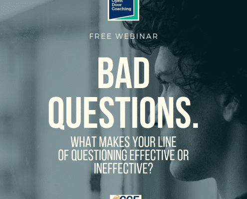 ineffective questioning coaching cafe