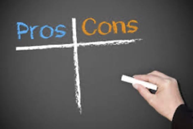 pros cons copy pros and cons