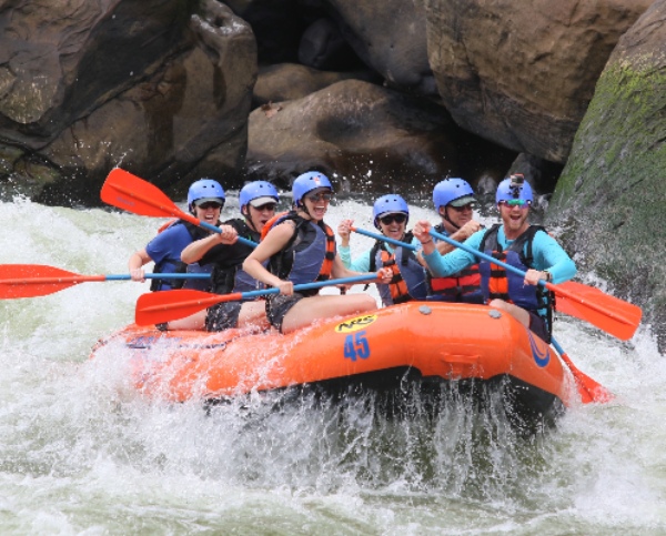 water rafting