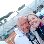 Nick Bollettieri and Emma Doyle